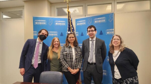 New Jersey coordinating staff meet with congressional staff on Hill Day