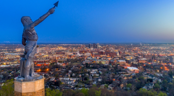 Vulcan statue in Birmingham, Alabama