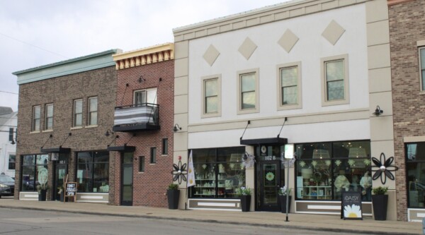 The Daisy in Cedar Rapids, Iowa, operates on the ground-floor of a mixed-use building with upper-story housing.